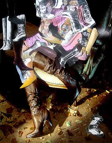 calzado de temporada - fotomontaje, 90x70cm. (2007)