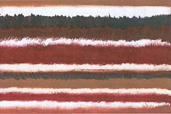S/T - óleo y cinta de carrocero sobre lienzo, 16x22cm, 2003