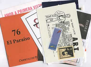El Paraíso - Carpetas de Poesía Experimental y Mail-Art (fundadas en 1991) - Coordinador: José L. Campal